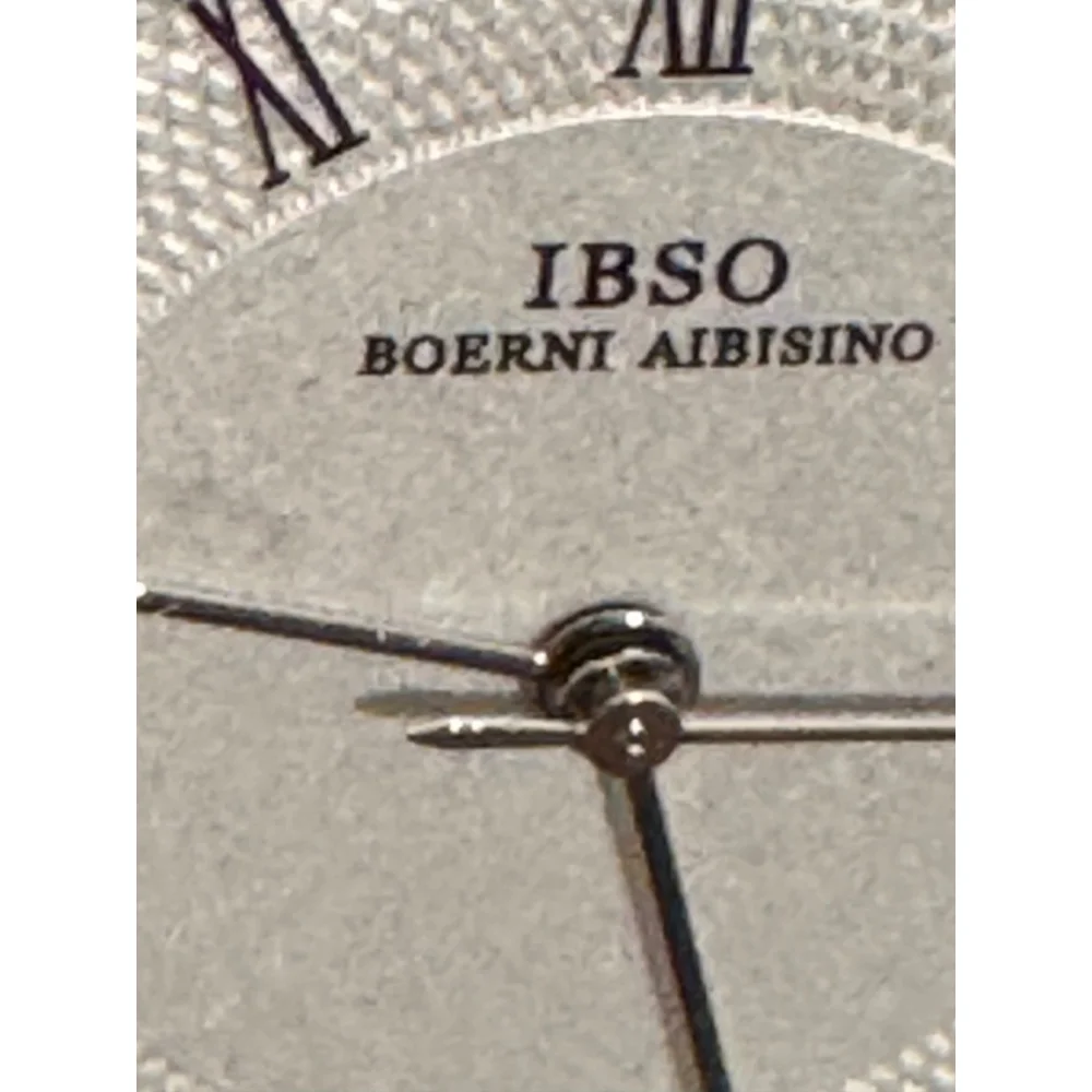 Women's IBSO Boerni Albisino Watch adjustable Silver mesh strap White dial